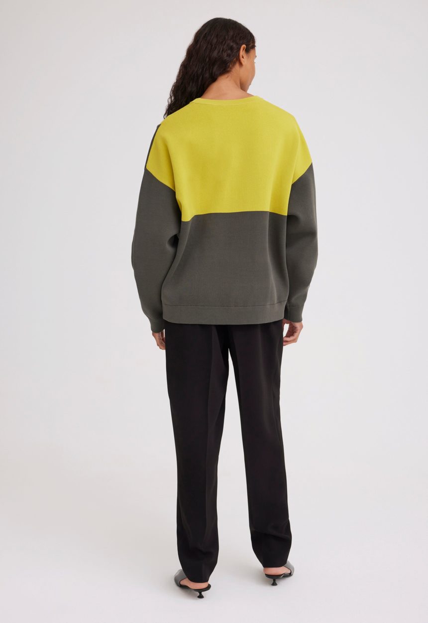 Jac + Jack NAGNATA Balance Crew Neck - Dark/Forest